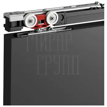 Раздвижная система Terno Scorrevoli ECLETTICA FLUID на одну дверь 50-120 кг +2 доводчика