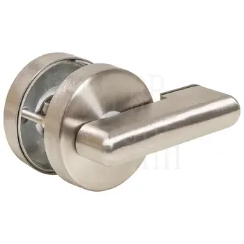 Ручка Fuaro (Фуаро) поворотная BK8.R.DSS304-button с индикатором INOX 304