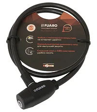 Замок тросовый Fuaro Фуаро PL-0880-KEY 8х800 мм 2 ключа