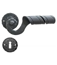 Дверная ручка кованая раздельная Galbusera ART. 26 "SANKT MORITZ"