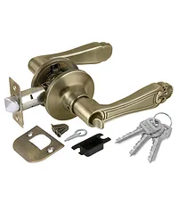 Дверная ручка-защелка Fuaro (Фуаро) DK637 (кл/фик.)