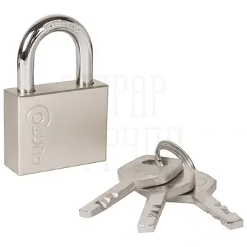 Замок Punto (Пунто) навесной PK-1540 SN-3 3 key диск.ключ.