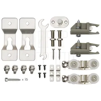 Комплект Armadillo (Армадилло) для раздвижных профильных дверей SLD.Comfort-PRO.SET1.PROF rollers/80