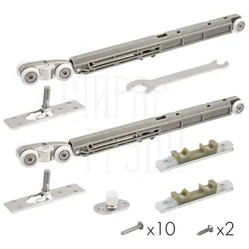 Комплект Armadillo для раздвижных дверей Comfort - PRO SET 2 /soft close/ 80 (A170А)