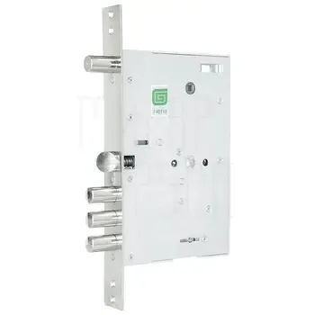 Замок Guardian (Гардиан) врезной сувальдный с задвижкой и защёлкой ЗВ 80.15 TERMO 4 кл. (длин. кл. 59 мм) /128:6050/