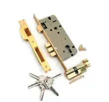 Замок врезной Archie L01-45-70 TR ключ-вертушка (англ.)