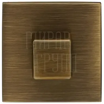 Фиксатор поворотный квадратный Extreza Hi-tech WC-15 (толщина двери до 80 мм)