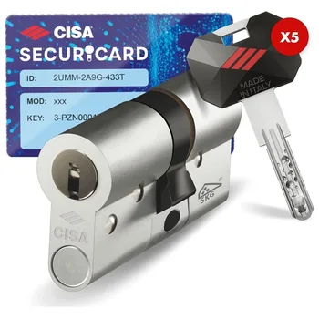 Цилиндр CISA серии RS5 ключ-шток 70 mm (35+10+25)