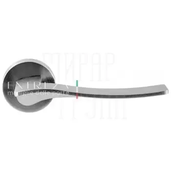 Дверная ручка Extreza Hi-Tech "MONBLAN" (Монблан) 105 на круглой розетке R12