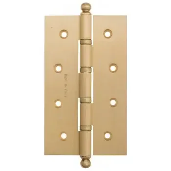 Дверная петля универсальная с круглым колпачком Fratelli Cattini CR152 152x90x3