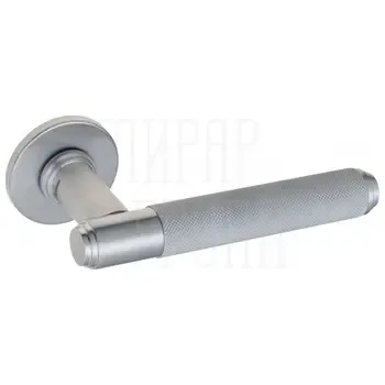 Дверная ручка на круглой розетке Venezia "EXA ZIG" FSR