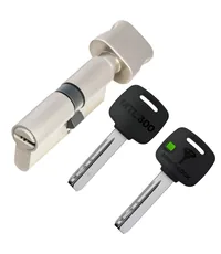 Цилиндровый механизм ключ-вертушка Mul-T-Lock (Светофор) MTL300 125 mm (70+10+45)