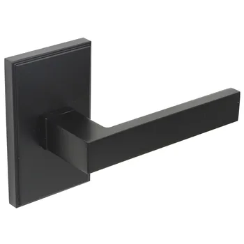 Дверная ручка премиум Ghobestir "WYNEE Collection" G012 на прямоугольной планке