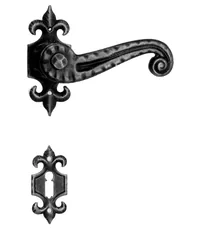 Дверная ручка кованая раздельная Galbusera ART. 901