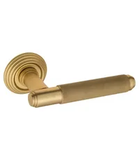 Дверная ручка на розетке Venezia "EXA ZIG" D8