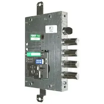 Замок Mottura (Моттура) врезной сувальдный с защёлкой 52.Y515BM-D MyKey (правый) (без накладок) ключ 60 мм