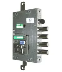 Замок Mottura (Моттура) врезной сувальдный с защёлкой 52.Y515BM-D MyKey (правый) (без накладок) ключ 60 мм