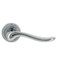 Дверная ручка Extreza "Toledo" (Толедо) 323 на круглой розетке R03