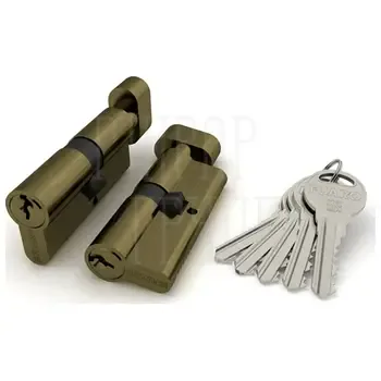 Цилиндровый Fuaro (Фуаро) с вертушкой R302/70 mm-BL (30+10+30)