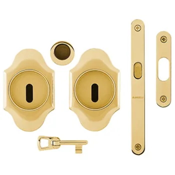 Ручка-купе для раздвижных дверей с механизмом MANDELLI 1018 TC/S