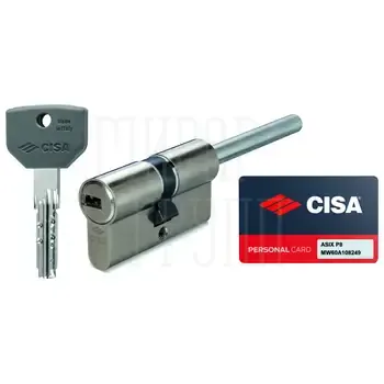 Цилиндр CISA серии ASIX P8 ключ-шток 85 mm (50+10+25)
