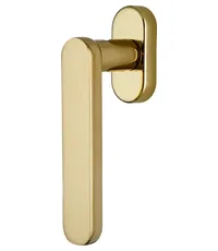 Ручка оконная Extreza "JEMMA" (Джемма) 116 HW  полированная латунь