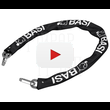 Велосипедный замок (цепь) BASI ZR 318